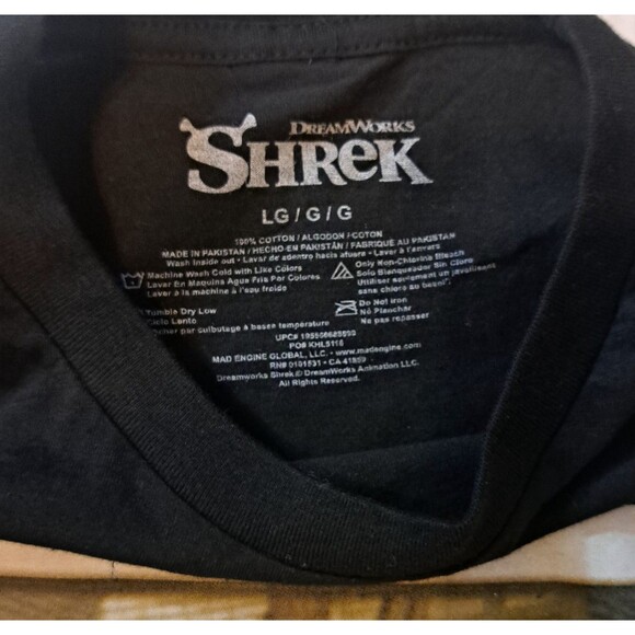 Shrek & Donkey Welcome to Duloc T-Shirt Men's Large NEW Graphic Tee 2020 L - Picture 5 of 5